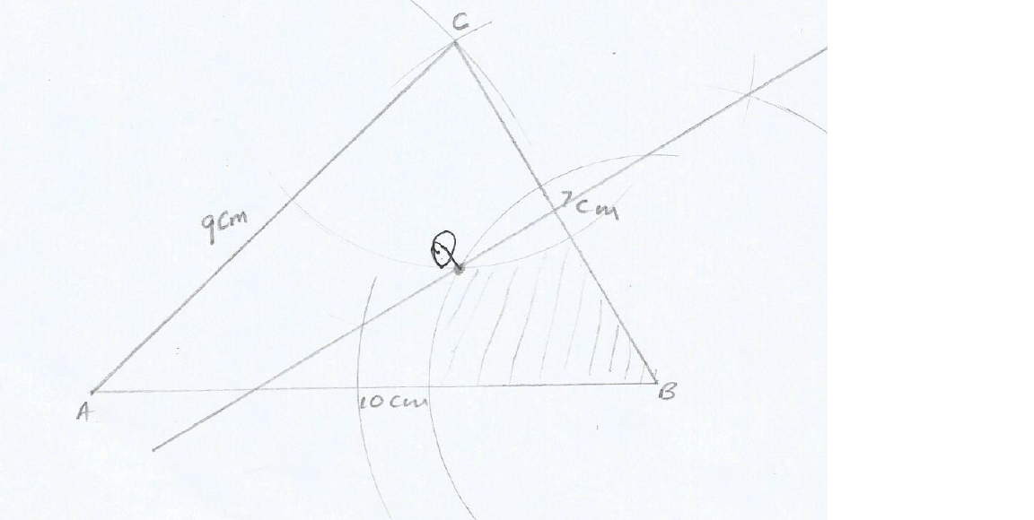  Geometrical Construction on how to shading the region 